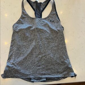 Under Armour Gray Racerback Tank Top